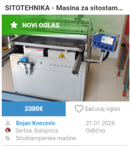 Mašina za sitoštampu