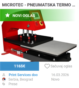 Termo presa Microtec 40x50cm