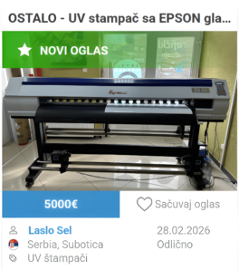 UV štampač