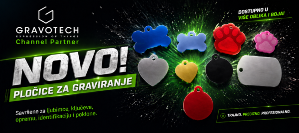 Gravotech plocice vest