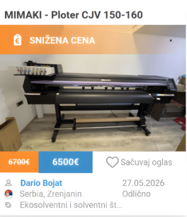 Mimaki CJV 150-160