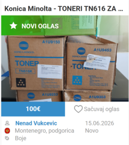 Konika Minolta toneri