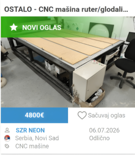 CNC masina