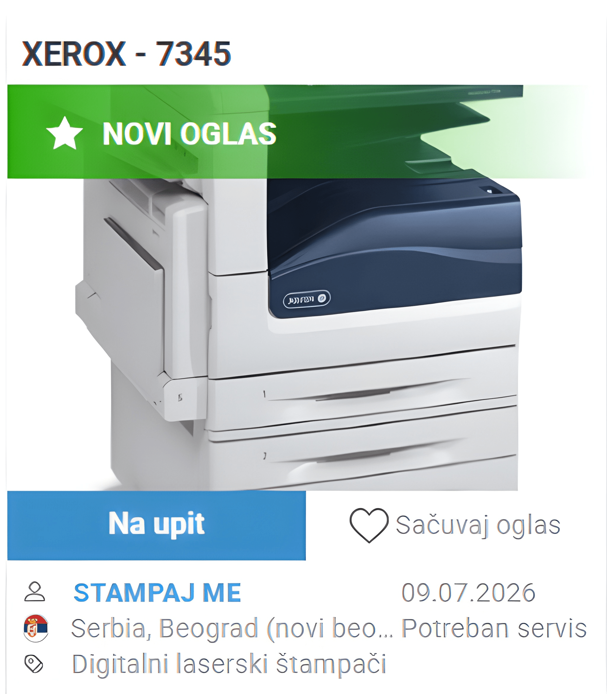 Xerox 7345