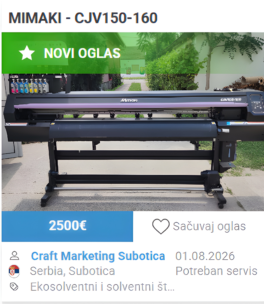 Mimaki CJV150-160